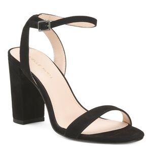 🖤🔹️Pelle Moda 🔹️Black Suede Brynn  Heels